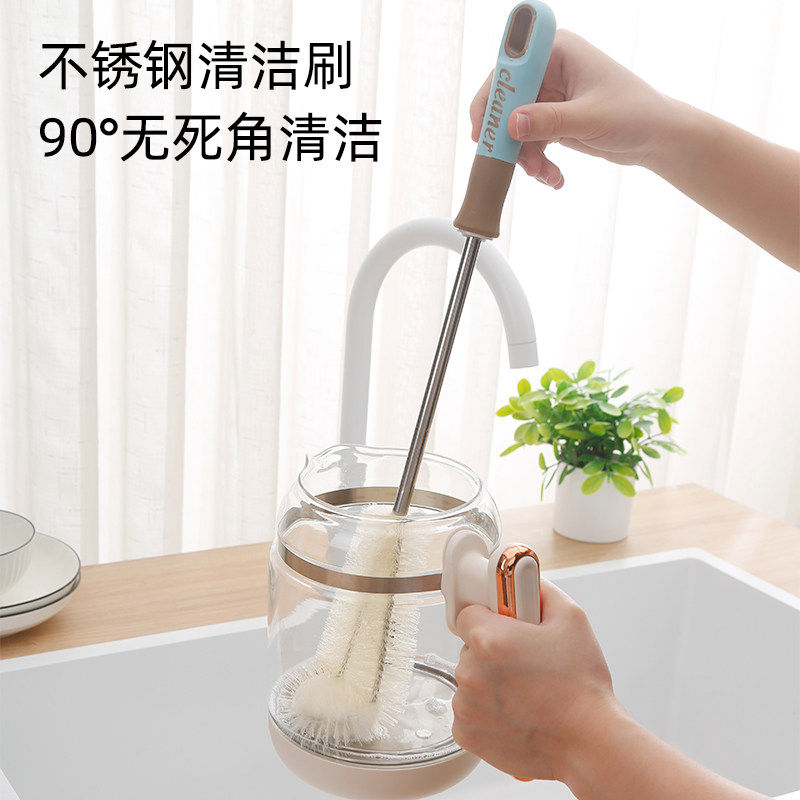 杯刷长柄洗杯子神器家用无死角水壶奶瓶清洁刷破壁机玻璃杯小刷子,淘宝优惠券,粉丝福利购,淘宝优惠卷