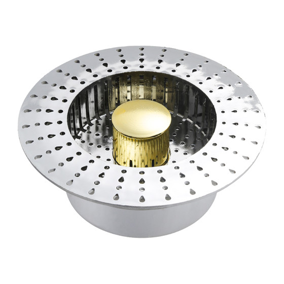 Sink filter, universal kitchen sink leak plug, sink sink pop-up core drain