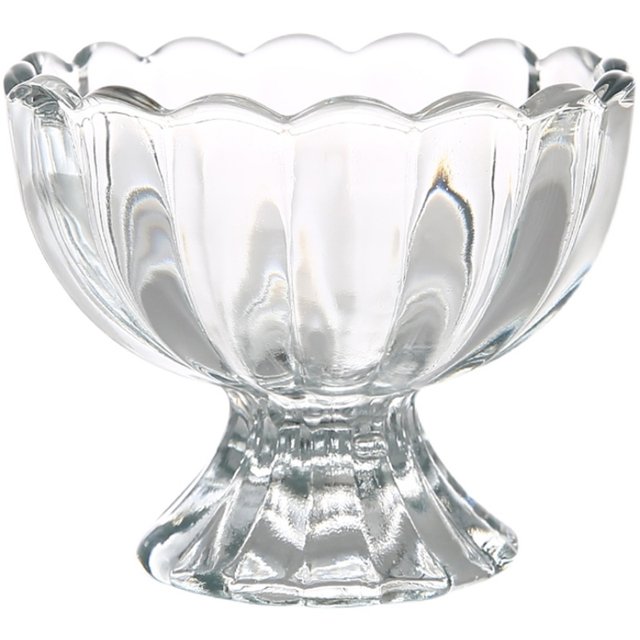 Ice cream cup high-value glass cup high-foot pudding cup