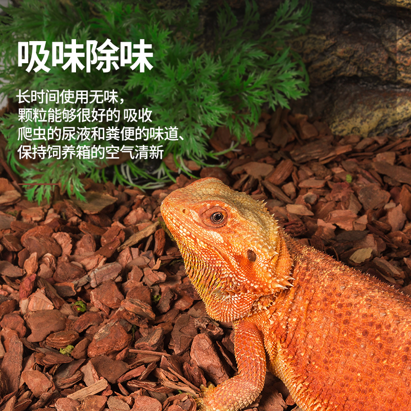瑞皮reptizoo玩酷wacool爬宠爬虫松树皮垫材垫料守宫蜥蜴蛇造景 - 图2