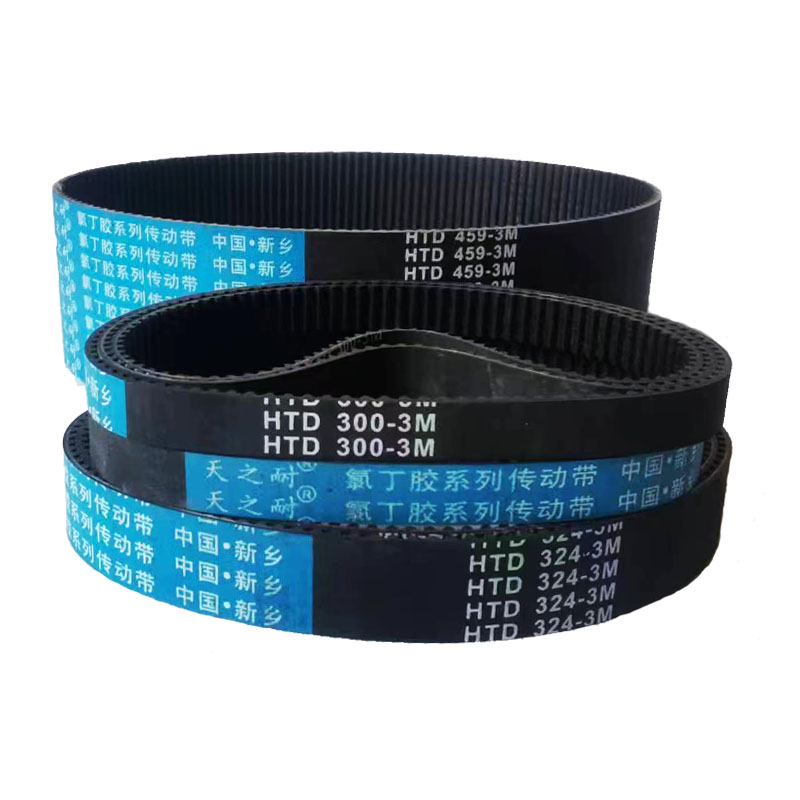 橡胶同步带HTD3M507 3M510 3M513 3M516 3M519 3M522传动皮带齿形 - 图3