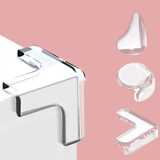 Anti-Kollision Ecktisch Ecke Transparent Anti-Kollision Eckschutz Tee Tischmöbel