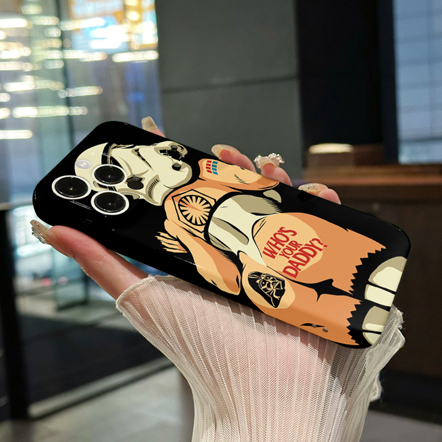 星球大战性感白兵适用iphone16promax菲林手机壳苹果17华为p70荣耀400vivos30iqoo13y300软红米k80note14全包-图3