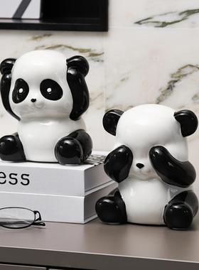 不听不看说治愈系摆件