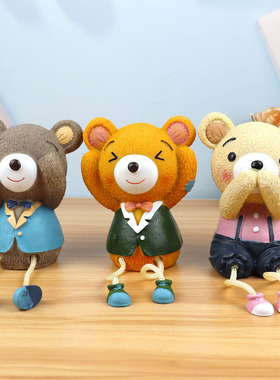 树脂桌面摆件卡通房间卧室