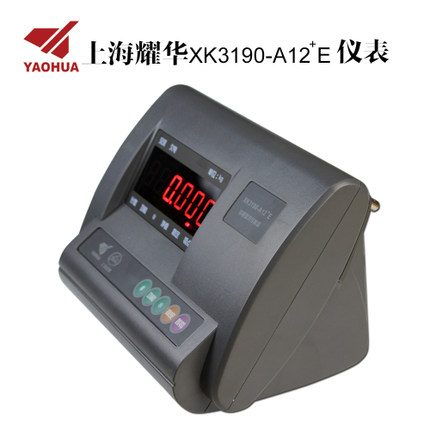 上海耀华XK3190-A12+E称重仪表显示器电子地磅仪表叉车秤台秤表头 - 图1