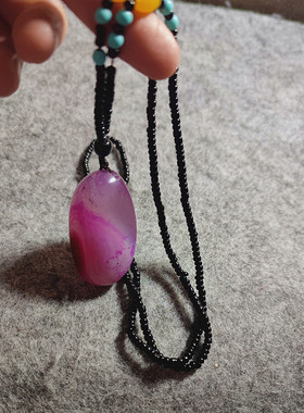 玛瑙腰佩扣手把玩件挂饰转运吊坠