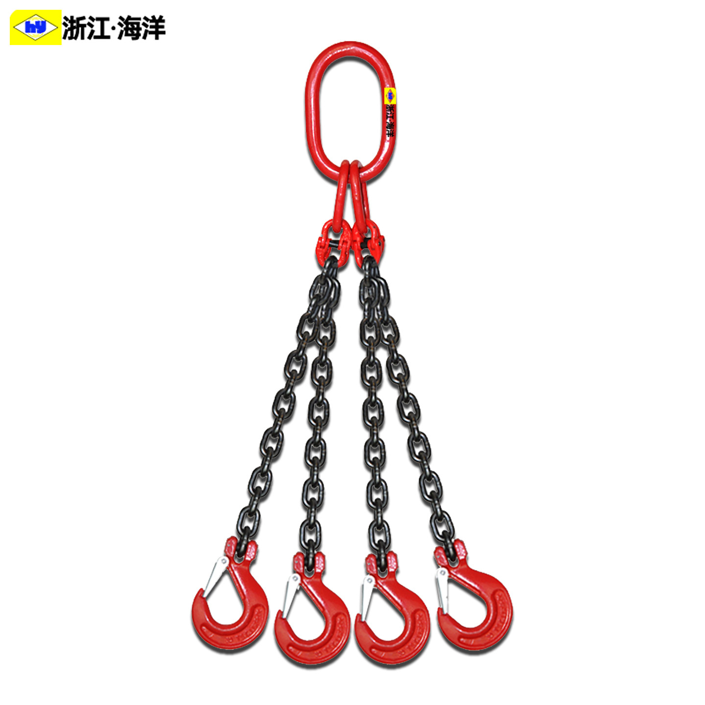 起重锰钢链条吊索具组合吊链四叉铁链吊钩4腿吊装链条吊具挂钩,淘宝优惠券,粉丝福利购,淘宝优惠卷