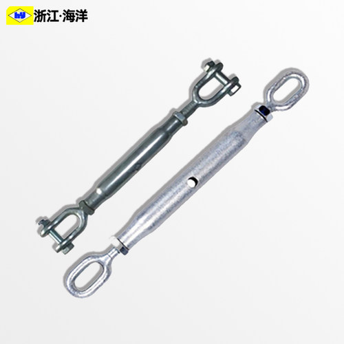 德标DIN1478闭体花篮螺丝管状花兰封闭花兰螺栓管式钢丝绳拉紧器 - 图0