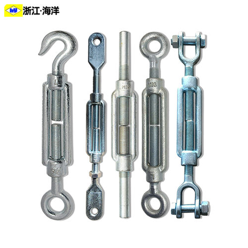 DIN1480德标花篮螺丝钢丝绳拉紧器花兰螺丝收紧器直杆花篮螺栓 - 图3