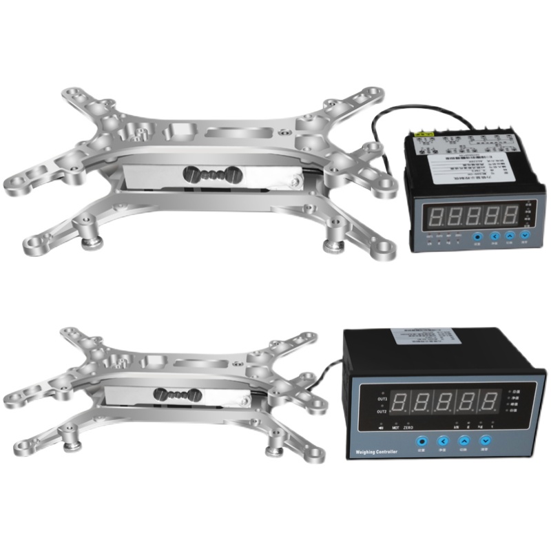数字显示仪表称重传感器拉压力控制扭矩值峰值测力2路继电器输出