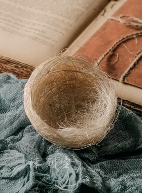 藤编拍照道具背景小清新风装饰品