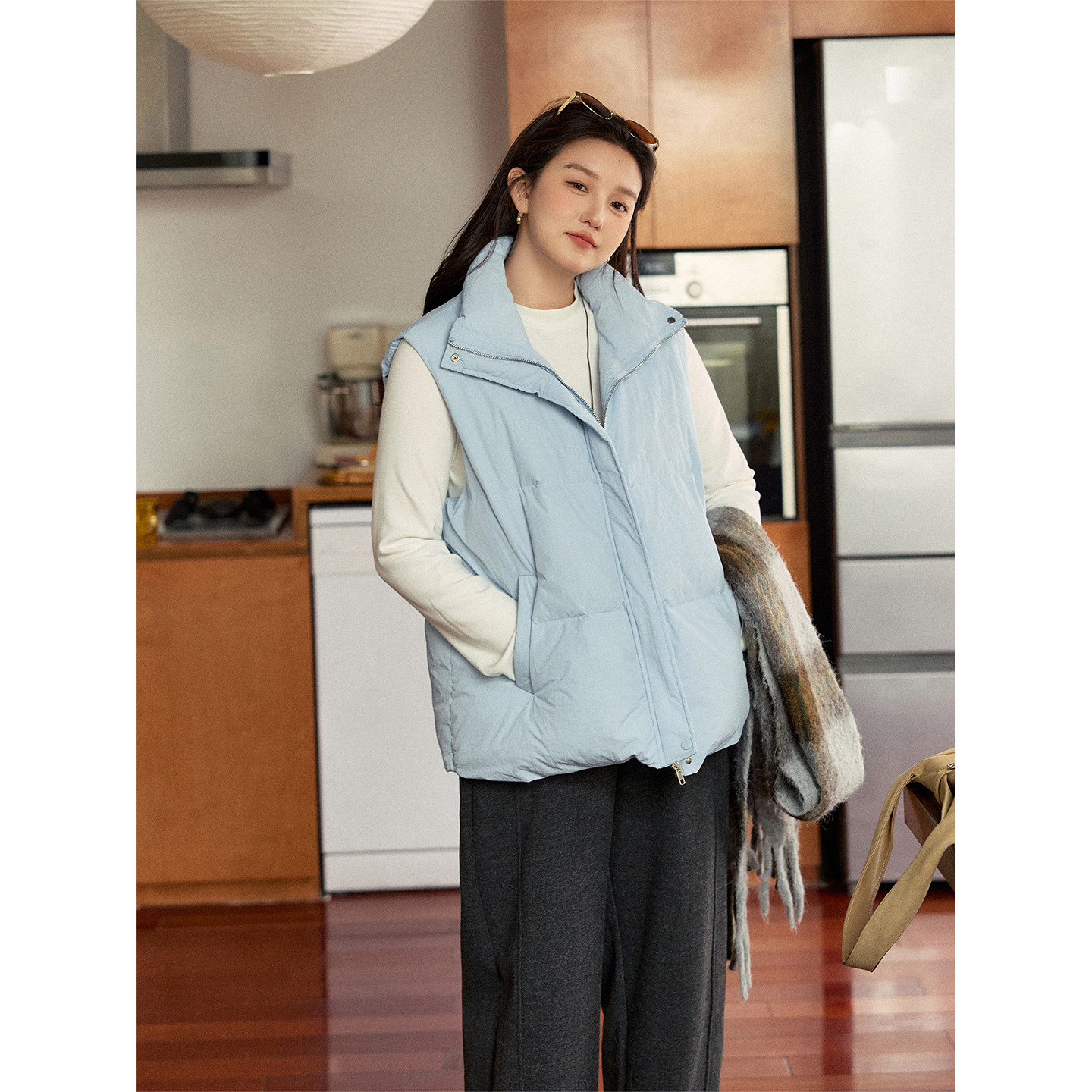 潘不卷大码女装胖mm韩系显瘦秋冬叠穿拼接蕾丝纯白打底衫显瘦上衣,淘宝优惠券,粉丝福利购,淘宝优惠卷