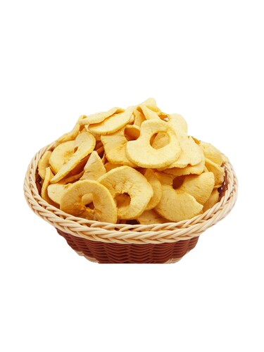 【酷秦】礼县苹果脆片原味4袋真空脱水红富士水果干航空食品0添加 - 图2