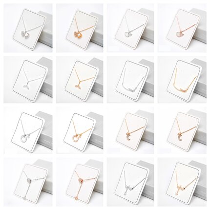 【妇女节活动送老婆】新加坡项链925纯银锁骨链女设计感礼物bt