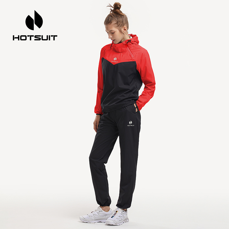 后秀HOTSUIT暴汗服女套装秋季运动跑步健身瑜伽舞蹈爆汗服女秋天 - 图2