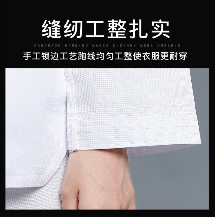 跆拳道服儿童成人衣服纯棉短袖短裤男女T恤抬拳道初学者训练道服 - 图1