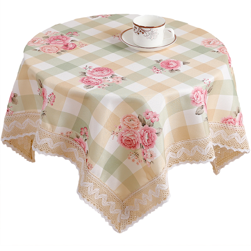 家用茶几桌布网红布艺小圆桌布餐桌台布长八仙桌子布床头柜正方形,淘宝优惠券,粉丝福利购,淘宝优惠卷