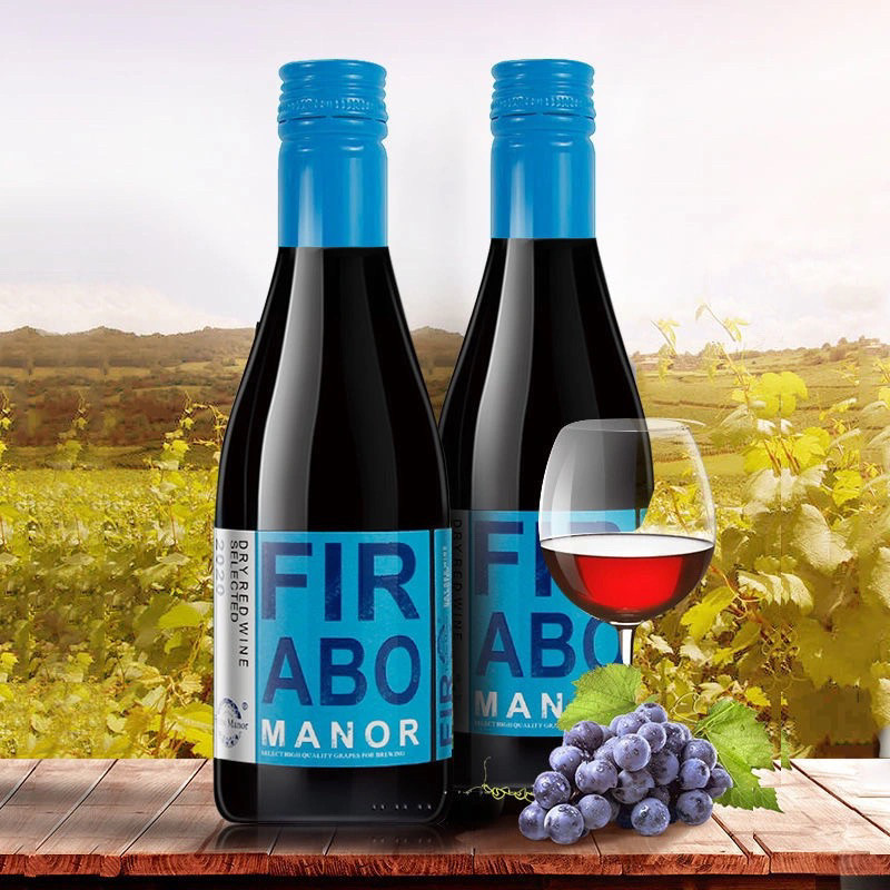 法国进口187ml圣蓝小瓶迷你干红葡萄酒高档红酒整箱批发6支礼盒装 - 图3