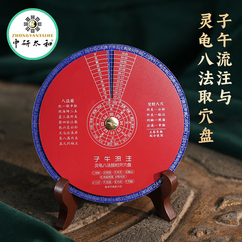 正品子午流注取穴推算盘 灵龟八法取穴盘中医针灸针开穴查询 - 图2
