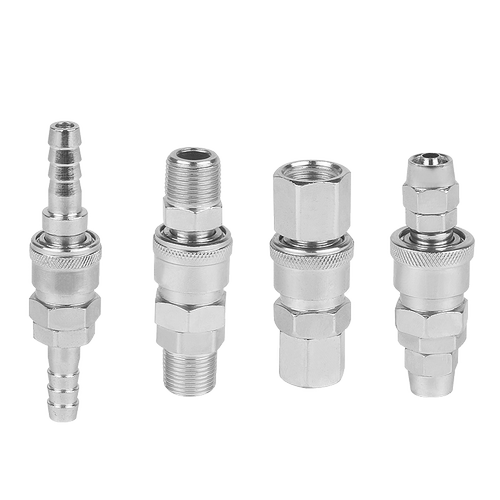 气动工具木枪气枪管气泵空压机风C式自锁快速接头公头母头8mm1012 - 图0