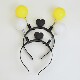 ວັນເດັກນ້ອຍ luminous headdress ສີຂາວຮອບບານ star ພາກຮຽນ spring headband ບານ headband flash hairpin ການປະຕິບັດ prop ຕົບແຕ່ງ