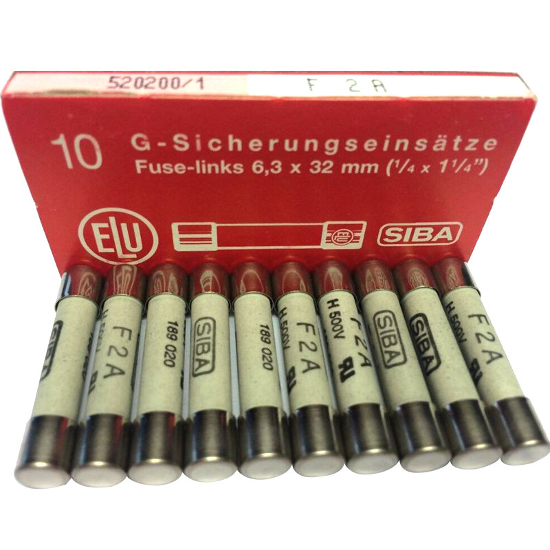 1-Piece Fuse Wire 7006563/189020 – H500V F2A F2.5A F3.15A F4A F5A UL Rated (2.5A Shown)