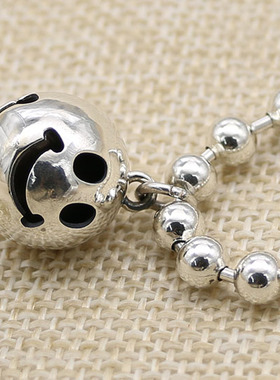 纯银学生韩版铃铛森系珠子手串