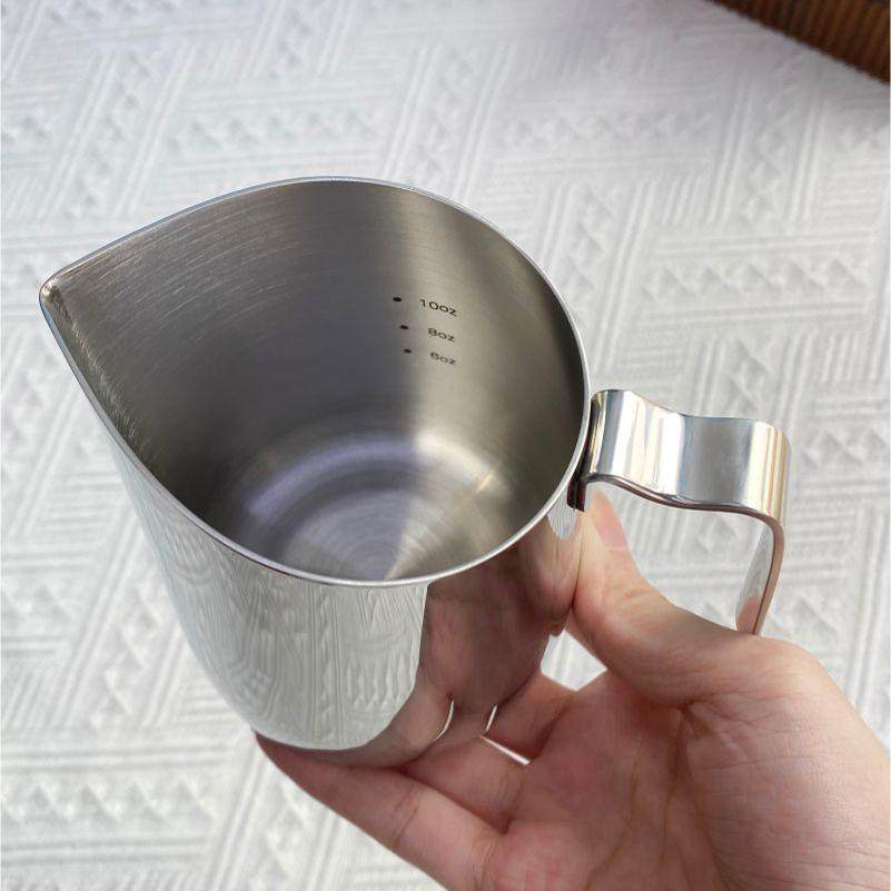 外贸出美国304不锈钢拉花杯缸尖嘴奶缸花式咖啡杯打奶泡杯奶茶壶,淘宝优惠券,粉丝福利购,淘宝优惠卷