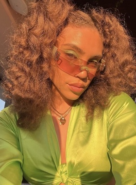 y2kslut欧美ins外贸小众复古字母一体式中古vintage太阳眼镜墨镜