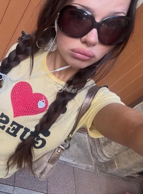 欧美ins风90s复古美式辣妹y2k高级感时髦偏光个性太阳眼镜墨镜