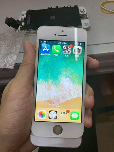 适用于苹果5代 5s 5c  se1代原装屏幕纯原装拆机后压盖板屏幕总成 - 图0