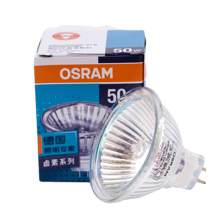 OSRAM欧司朗卤素射灯杯泡MR16 12V20W35W50W36度10度口径5cm光源-图3