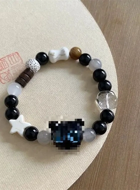 新中式~多巴胺可爱小猫串珠手链