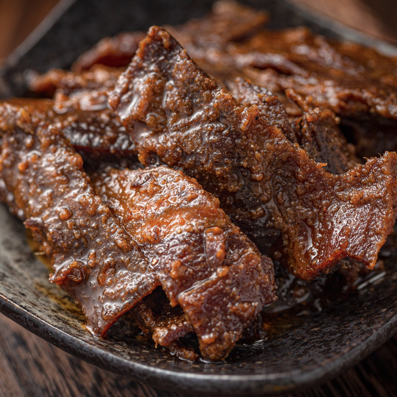 广西玉林牛巴吴常昌牛巴52克袋装牛肉脯熟牛肉干即食小吃酱香牛肉