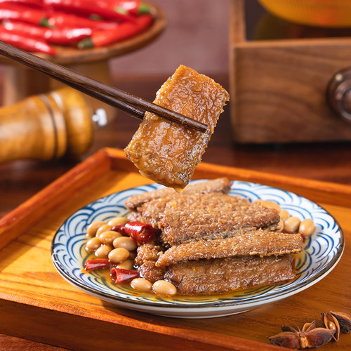 林家铺子黄花鱼罐头即食110g*4罐海鲜罐头下饭菜香酥鱼肉罐头 - 图3