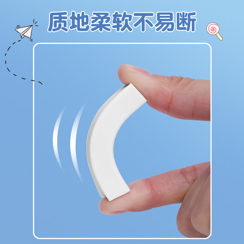 得力无屑橡皮擦小学生专用像笔擦不留痕儿童2b比像皮檫4b学生幼儿园象皮无痕文具学习用品考试美术神器 - 图1