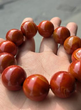 玉阅珠宝情侣玛瑙民族风天然手链