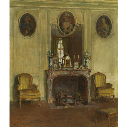 美国 沃尔特·盖伊 Walter Gay 电子画册 室内场景油画装饰画素材 - 图2