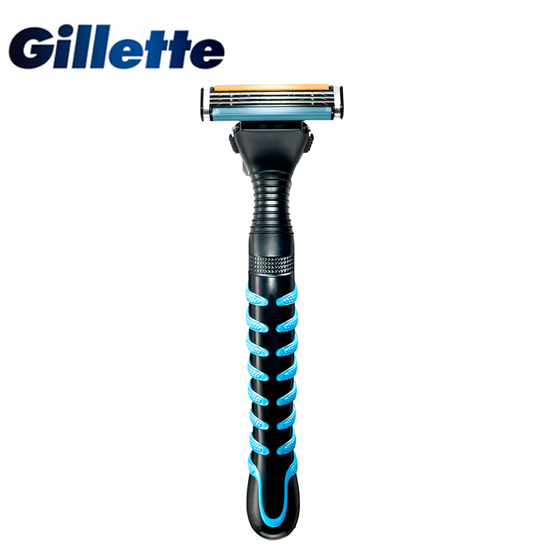 Gillette/吉列威锋3剃须刀 手动剃须刀锋速 1刀架1刀头/3层刀片 - 图3