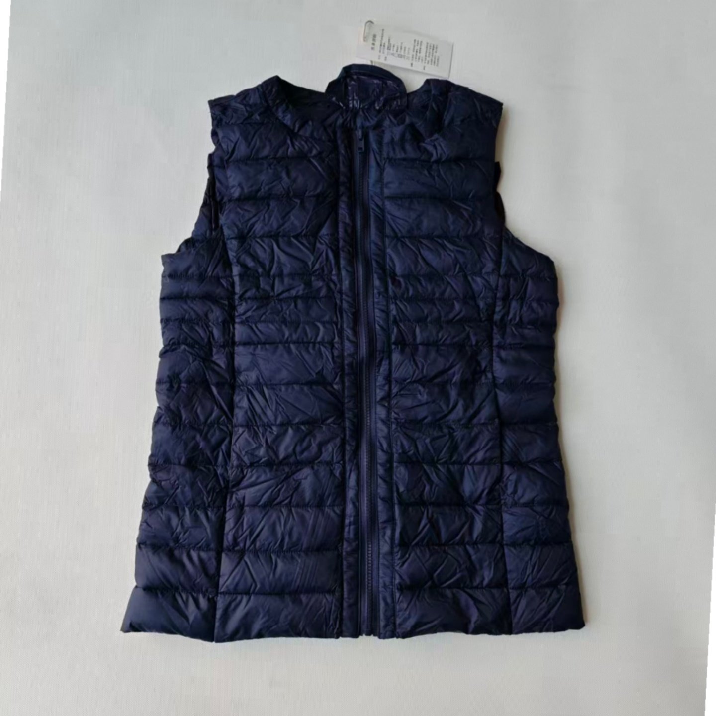 尾单冬季女款羽绒马甲白鹅绒纯色休闲背心直筒宽松马夹,淘宝优惠券,粉丝福利购,淘宝优惠卷