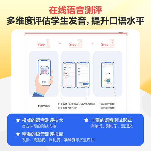 2026星火英语小学英语听力专项训练100篇小学生一二三四年级五六年级上下册一百篇听力天天练口语测评外教朗读阅读听力训练题人教 - 图2