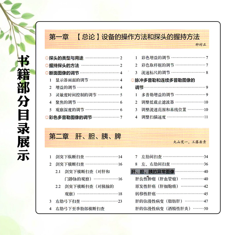 超声解剖及扫查技巧图解 诊断学医学影像图谱人体断层彩超书籍正常值测量备忘录技术入门b超血管肌骨心超笔记腹部精细讲解心脏动图
