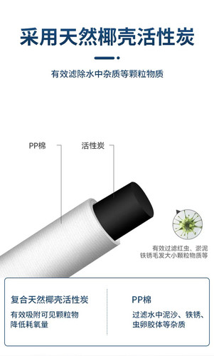 适用美的白泽1000G净水器滤芯澎湃800G麒麟J400华凌/PCB滤芯RO膜 - 图3