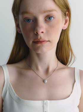 CINNLER“梦境浮菊”轻奢小众高级感项链气质925银锁骨链生日礼物