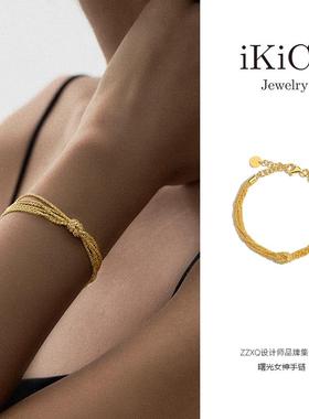 iKiCo曙光女神爆闪蕾丝手链S925银饰轻奢小众高级24秋冬新款Y型