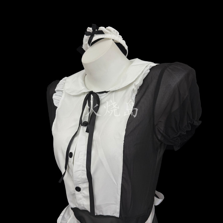 火烧岛  网纱透视裙 大码性感内衣可爱女仆套装,淘宝优惠券,粉丝福利购,淘宝优惠卷