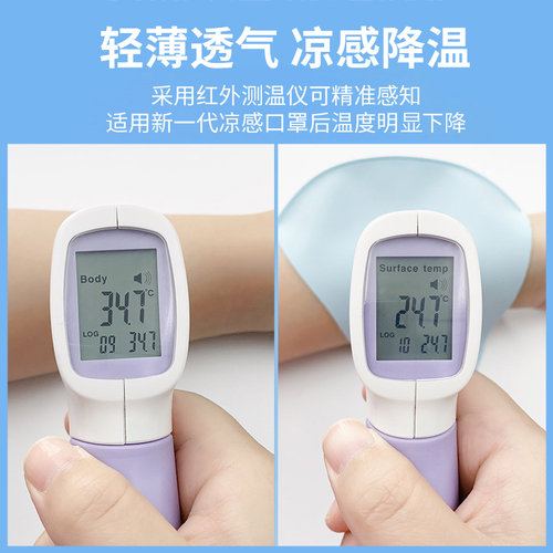 防晒口罩防紫外线女薄款夏季全脸护脸秋冬面罩秋冬冰丝口罩透气 - 图2