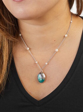 2026年《海洋奇缘》莫阿娜特菲提之心珐琅吊坠可开合项链动漫周边