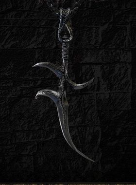 黑暗之魂梅琳娜黑刀吊坠老头环法环周边梅琳娜黑刀吊坠艾尔登项链